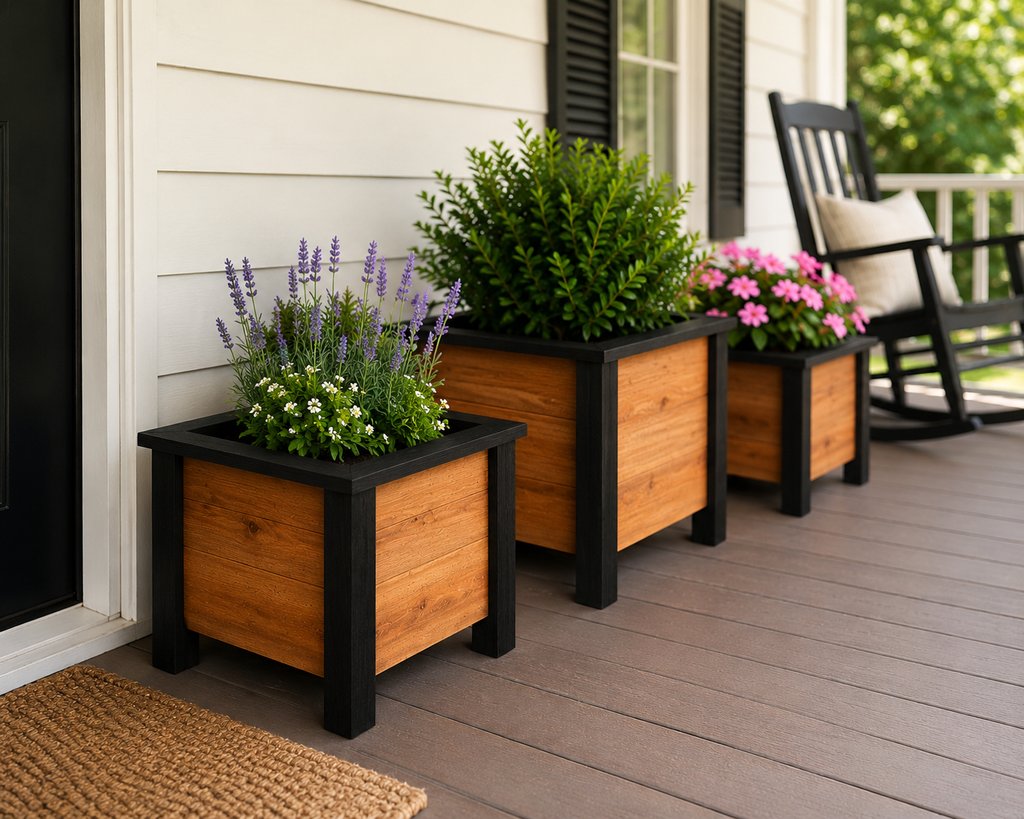 Handmade Cedar Planter Box