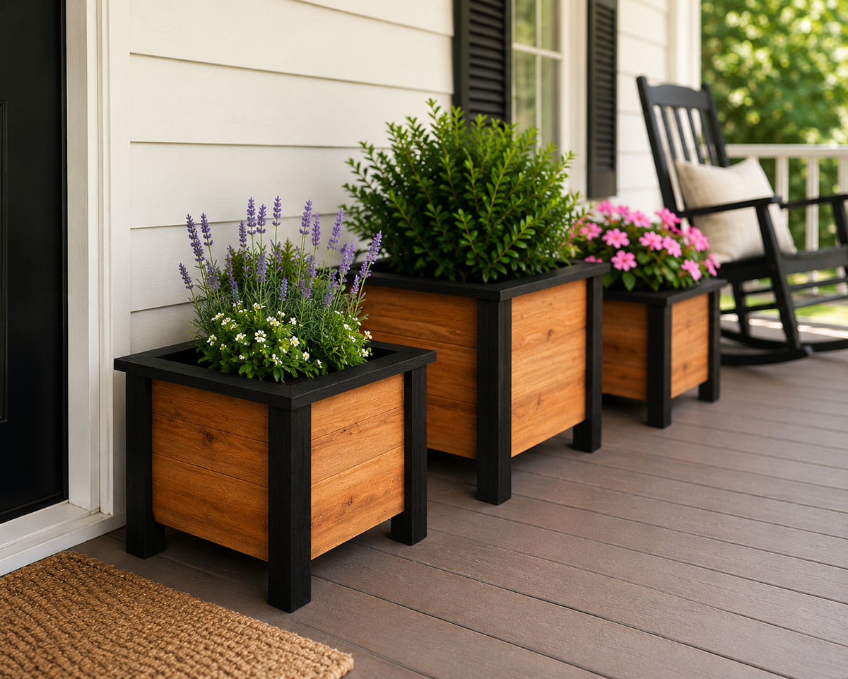Handmade Cedar Planter Box